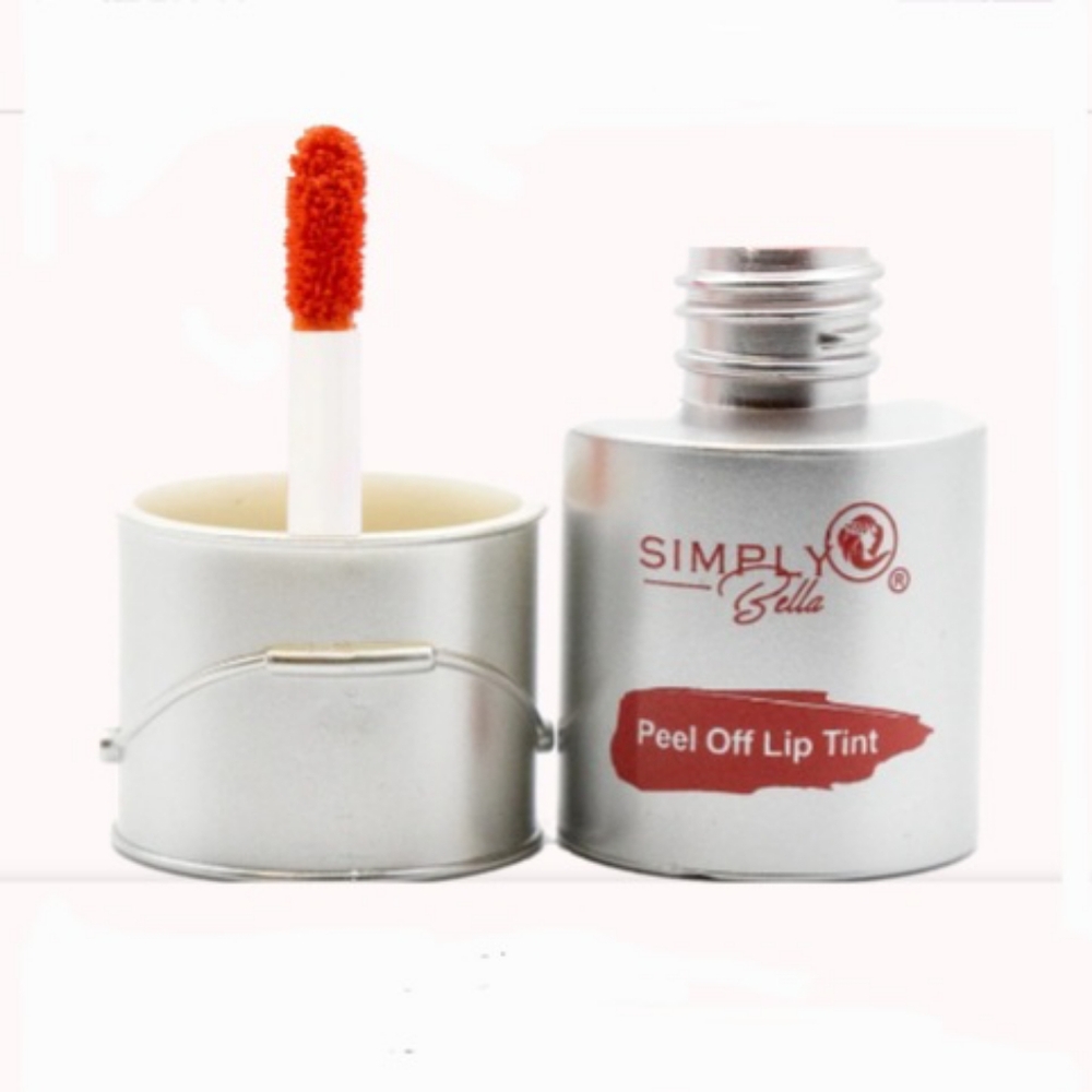 Simply Bella Peel Off Lip Tint #03 Rosa Bebe Lip Stain, Lipstick, Makeup Red
